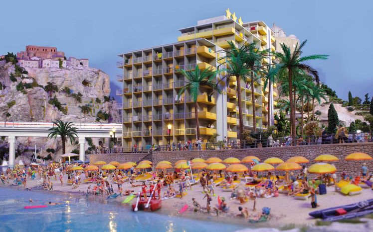 Italien Amalfi Hotel Strand