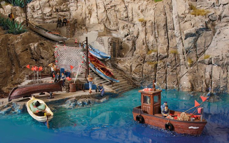 Italien Toskana Fischerboot