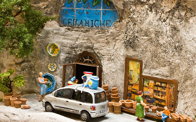Italien Toepferei Rocca Imperiale Laden