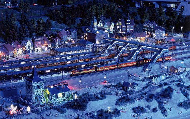 Skandinavien Padborg Nacht